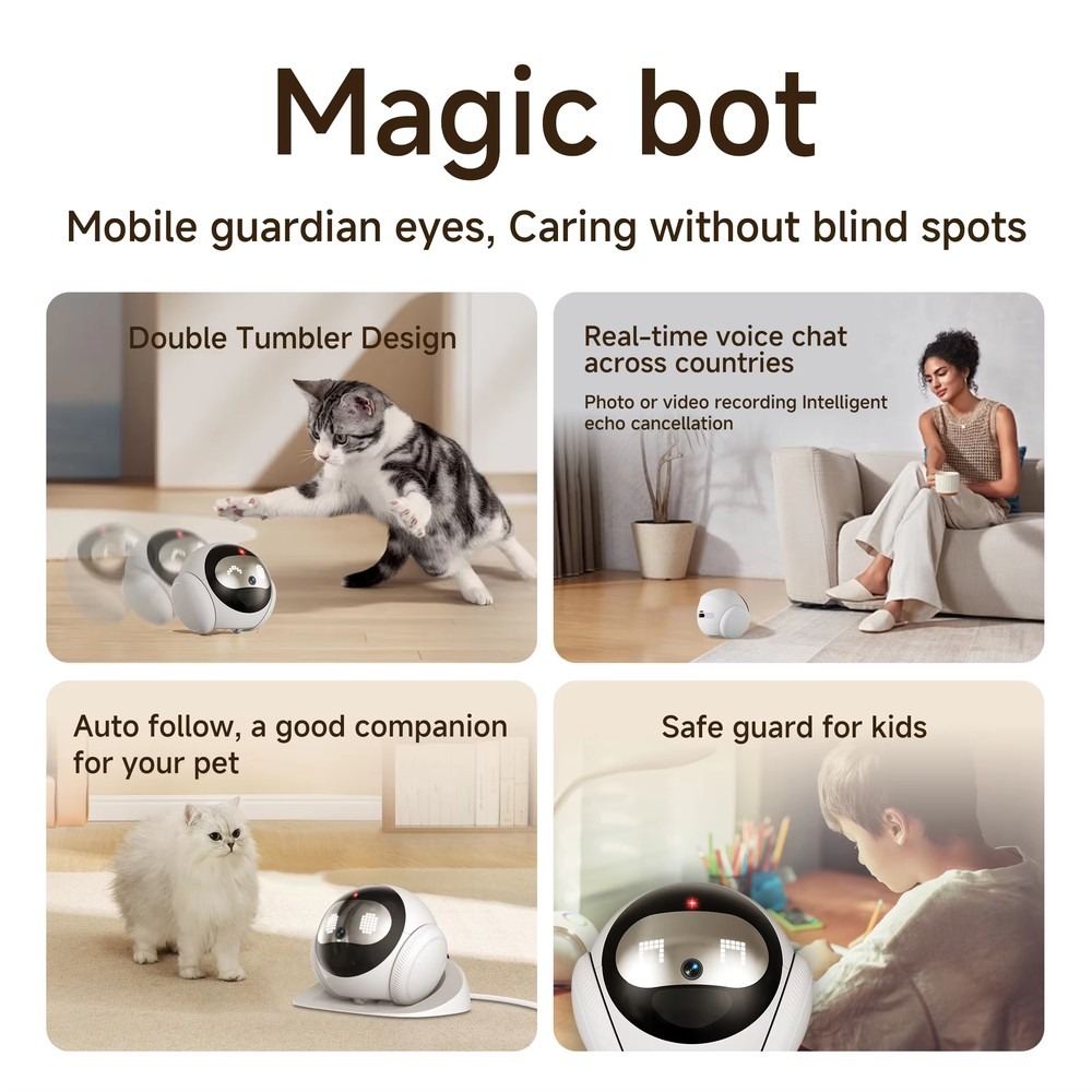 ODM 자체 디자인 S1 로봇 HD, TUYA 앱을 통 - Home Security Robots 리뷰 및 가격