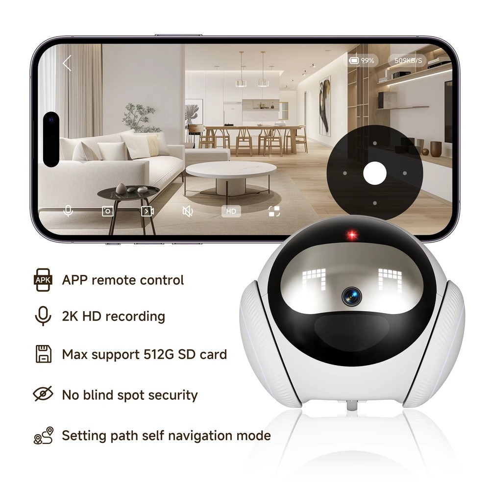 ODM 자체 디자인 S1 로봇 HD, TUYA 앱을 통 - Home Security Robots 리뷰 및 가격