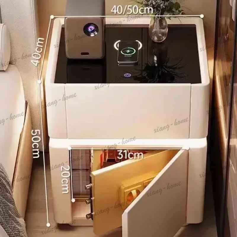 LS 침대 옆 탁자, 보안 기능, 다기능, 무선 충전, - Home Security America 리뷰 및 가격