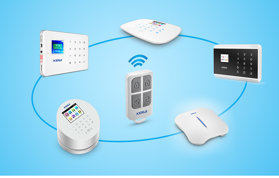 KERUI 무선 고성능 휴대용 원격 제어 키 체인, 와 - Sim Gsm Alarm 리뷰 및 가격