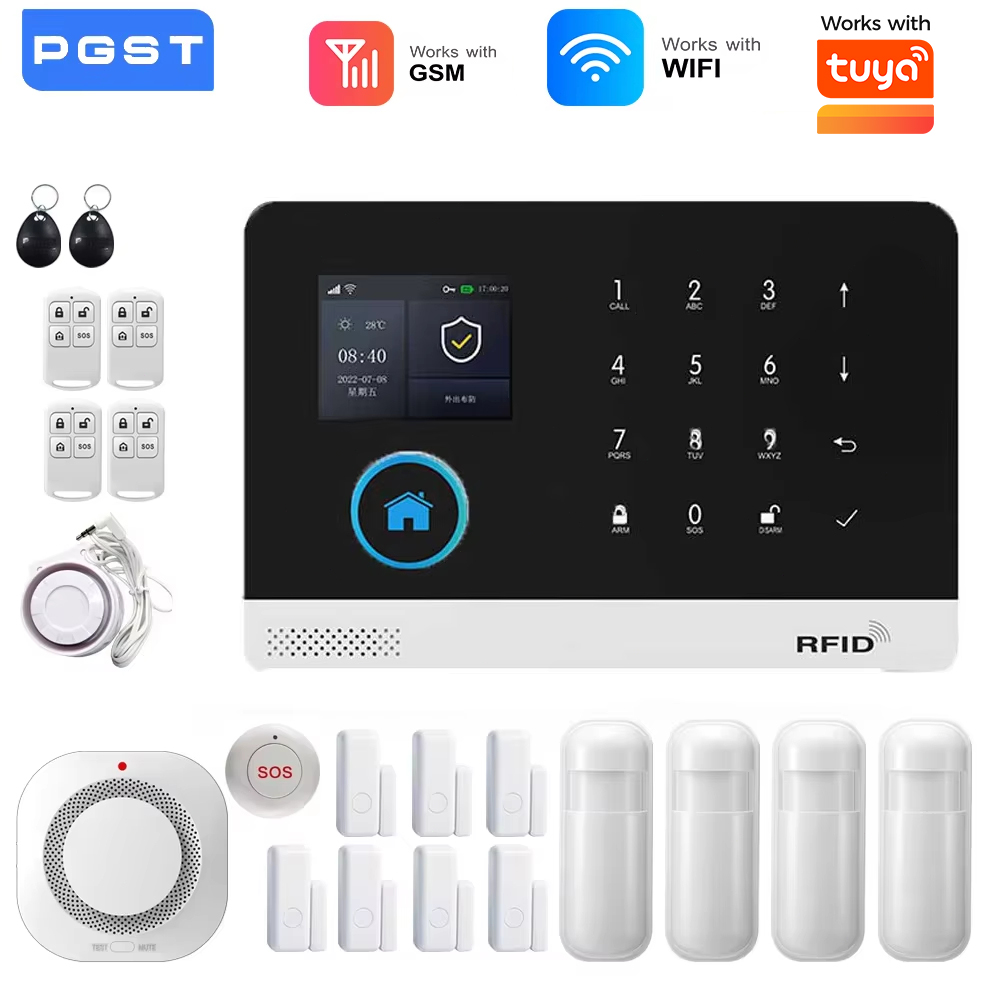 스마트 홈 WiFi GSM 알람 시스템 (모션 센서,  - Home Security Front Door Camera 리뷰 및 가격