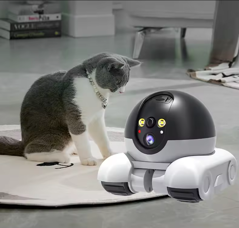 무선 듀얼 렌즈 로봇 카메라 1080P HD PTZ I - Home Security Robots 리뷰 및 가격