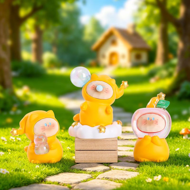 핫 캣 피플 블라인드 박스 스타라이트 귀여운 만화 고양 - Home Security Items 리뷰 및 가격