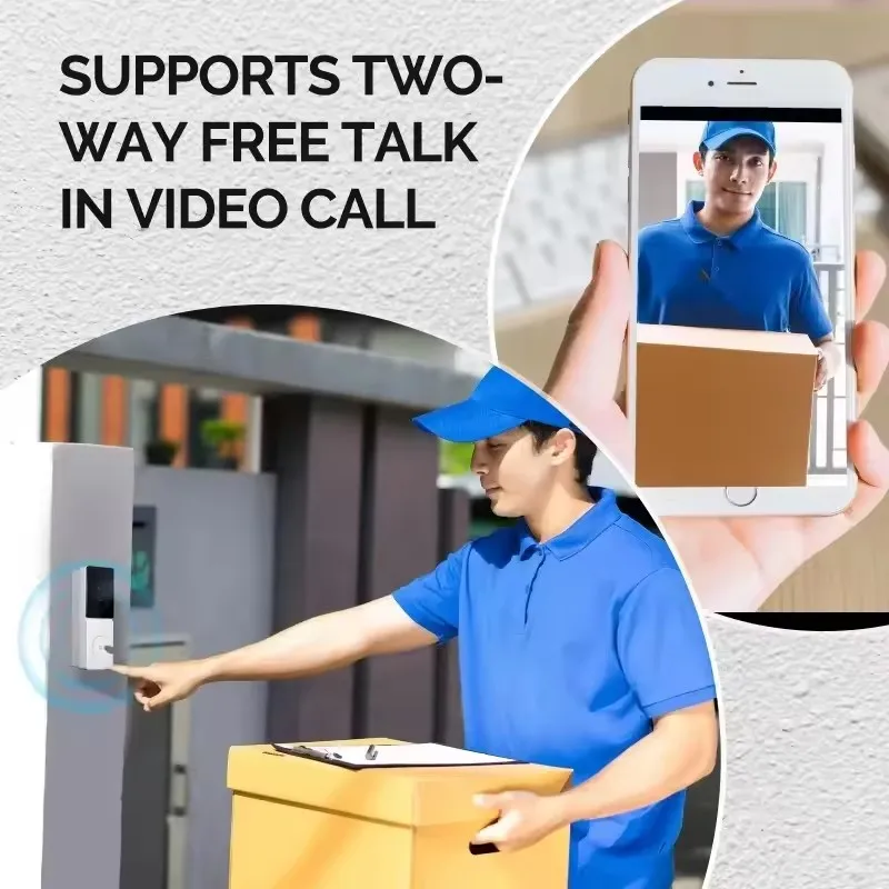 Moes WIFI 비디오 초인종 카메라 무선 IR 야간 - Home Security Robot 리뷰 및 가격