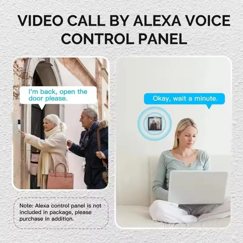 Moes WIFI 비디오 초인종 카메라 무선 IR 야간 - Home Security Robot 리뷰 및 가격